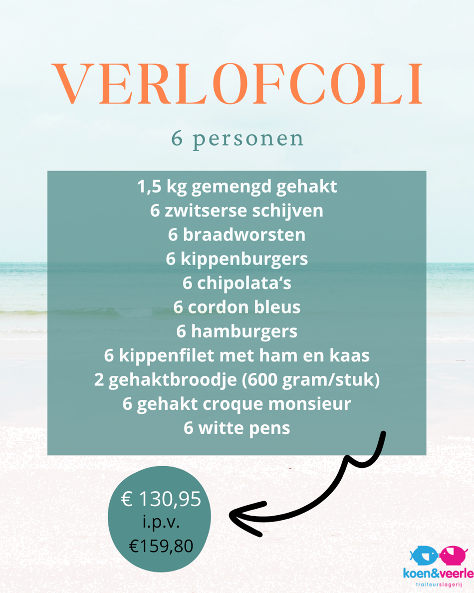 Verlofcoli 6 personen