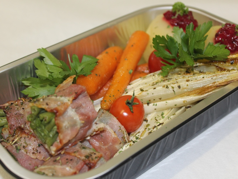 Warme groentenschotel ideaal voor bij wild