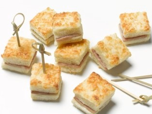 Mini croque monsieurs