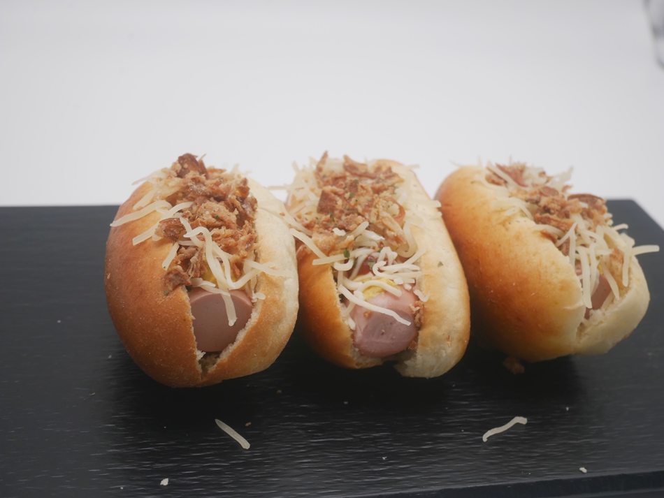 Mini hotdog (2 stuks)