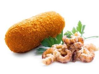 Kroketten met Zeebrugse garnalen
