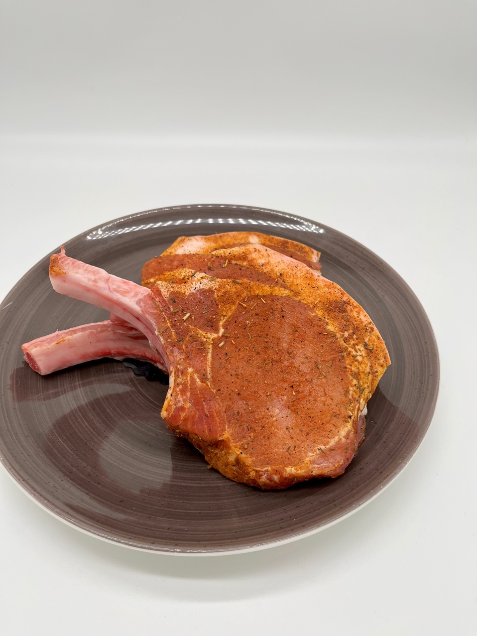 Varkens côte à l'os