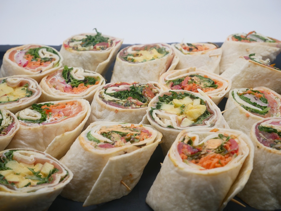 Assortiment mini wraps
